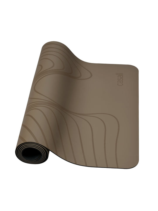 Mata CASALL Yoga Mat Grip &amp; Cushion III Surge 5mm kolor brązowy
