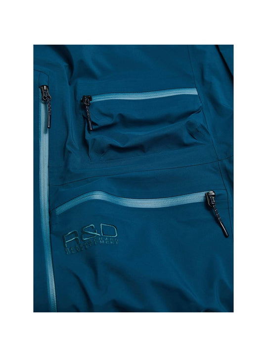 Spodnie z membraną Peak Performance M Vislight Gore zielony - narciarskie - Adventure Sports
