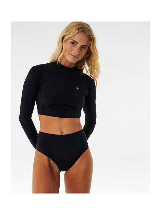 Lycra RIP CURL Mirage Ultimate Ls Rash Guard czarny - Adventure Sports
