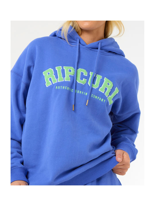 Bluza z kapturem RIP CURL Varsity Hoodie fioletowa
