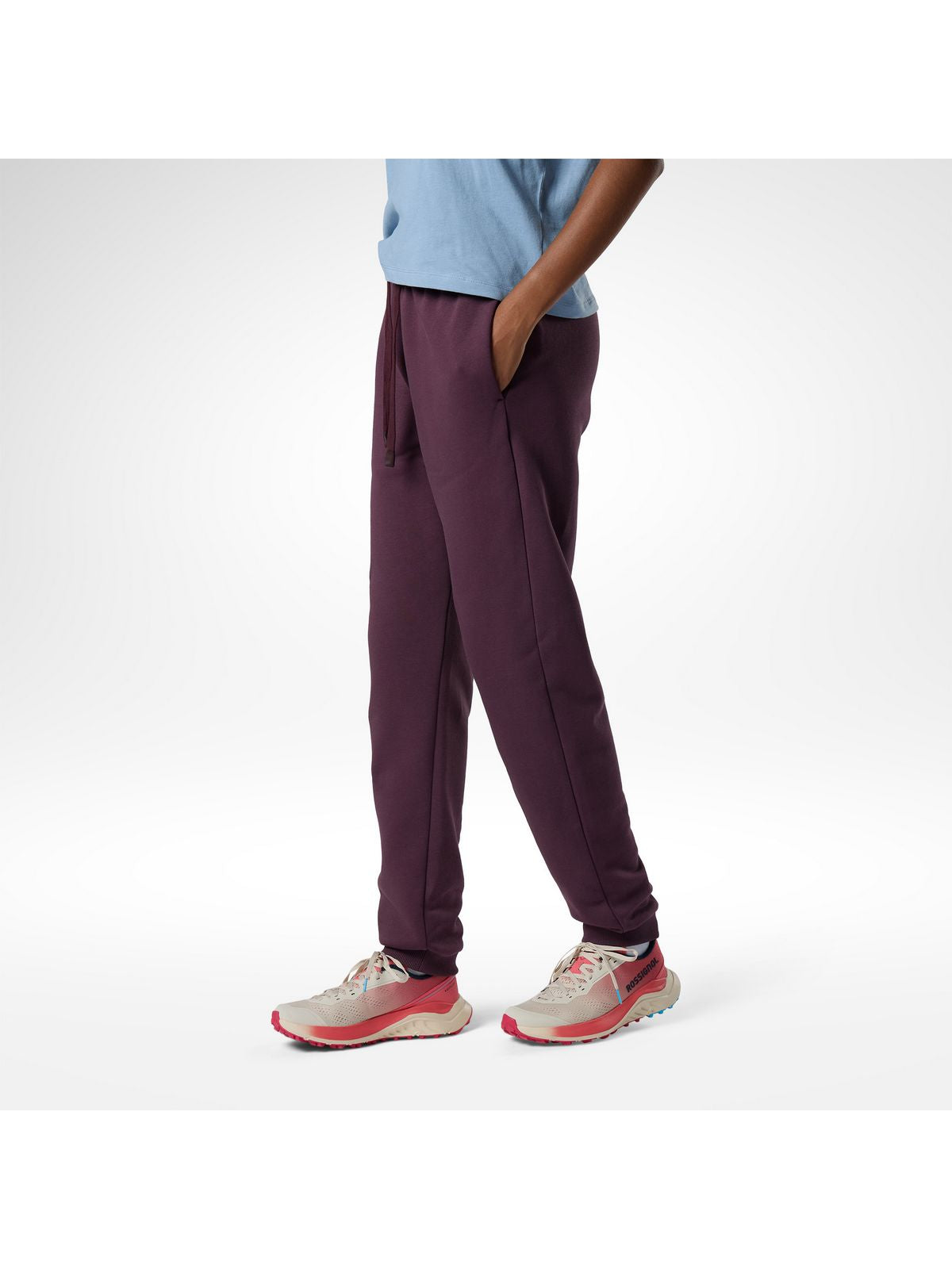 Spodnie damskie ROSSIGNOL W Presset Pullon Pant bordowe