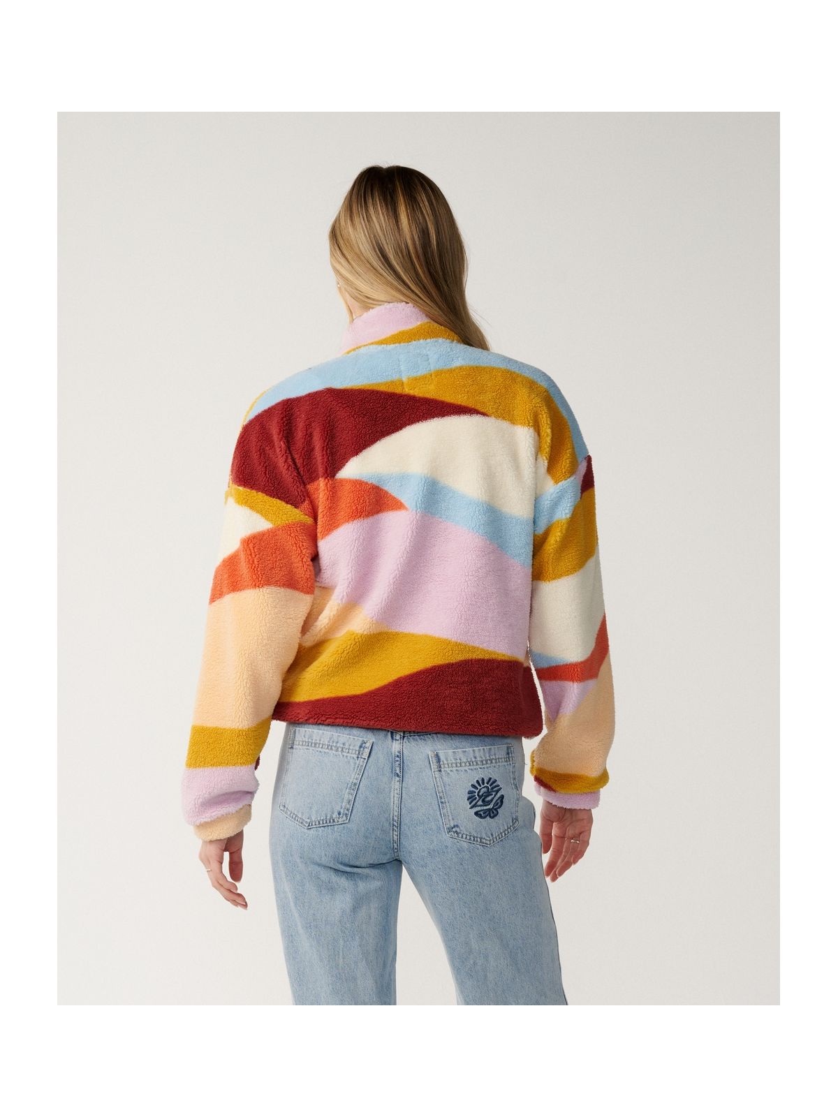 Polar damski RIP CURL Retro Swell Standard Z/T Polar multikolor