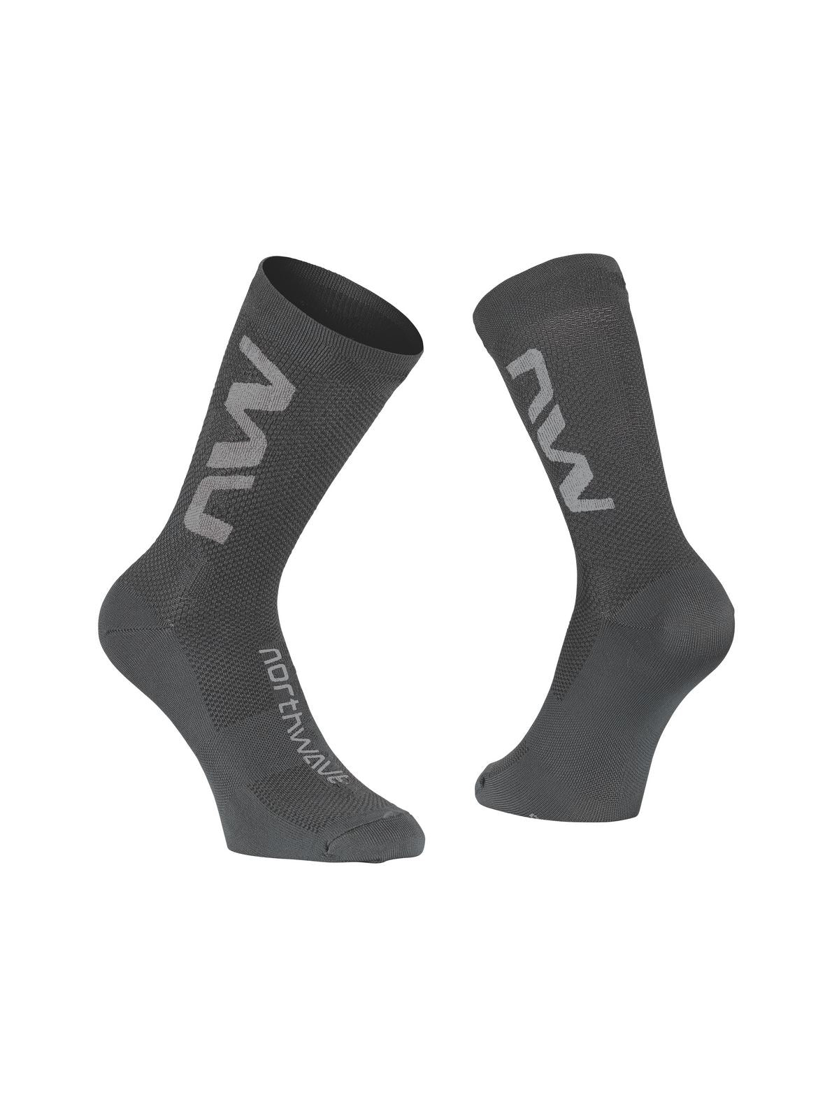Skarpety rowerowe NORTHWAVE EXTREME AIR MID - szary/czarny - Adventure Sports