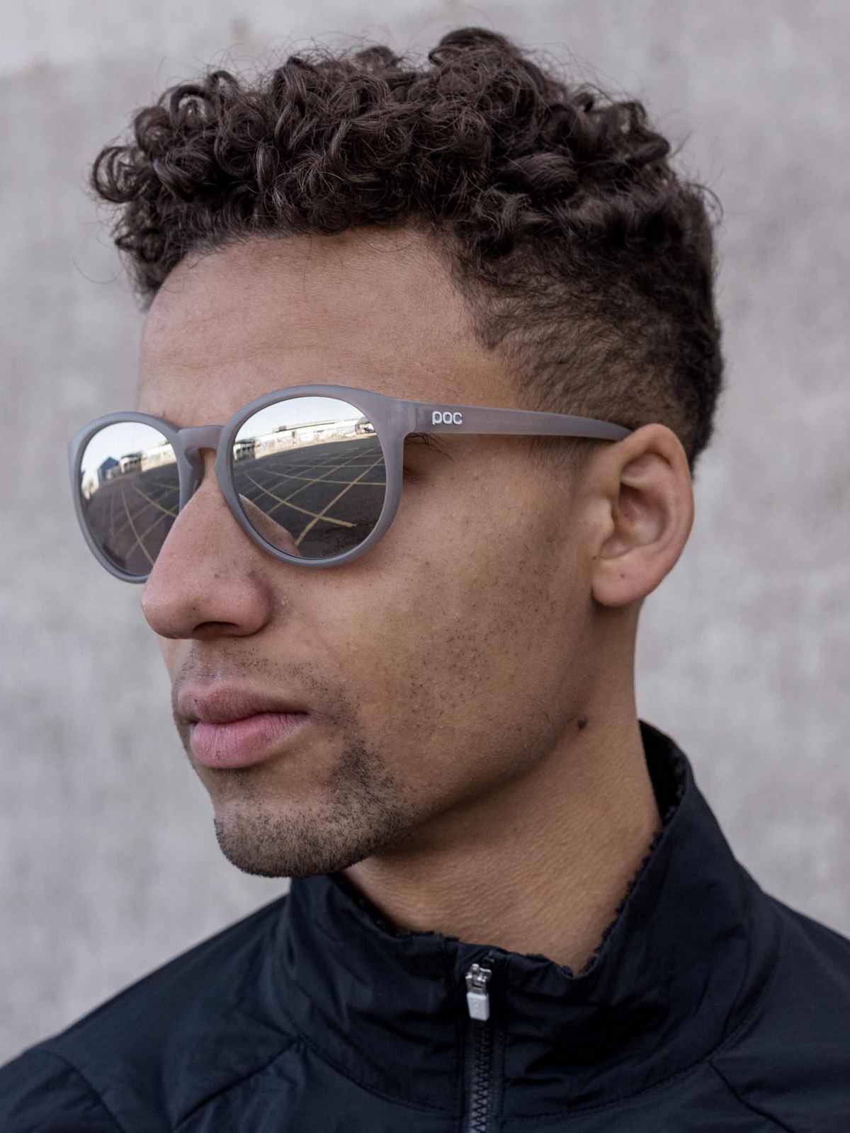 Okulary POC KNOW szary - Clarity Road | Violet/Silver Mirror cat 3 - ONE SIZE - Adventure Sports