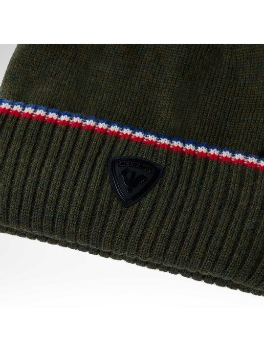Czapka ROSSIGNOL Snowblaze Pompom Beanie zielona
