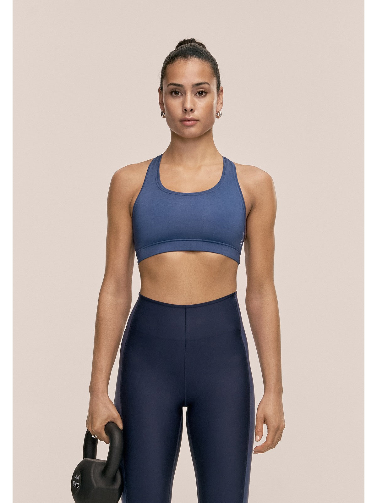 Stanik sportowy CASALL Iconic Sports Bra kolor granatowy
