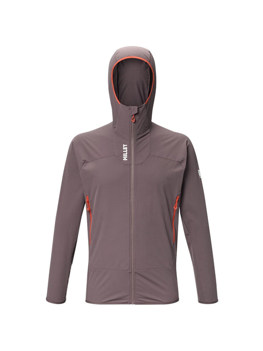 Kurtka męska MILLET Kamet Xcs Light Hoodie M fioletowa śliwkowa
