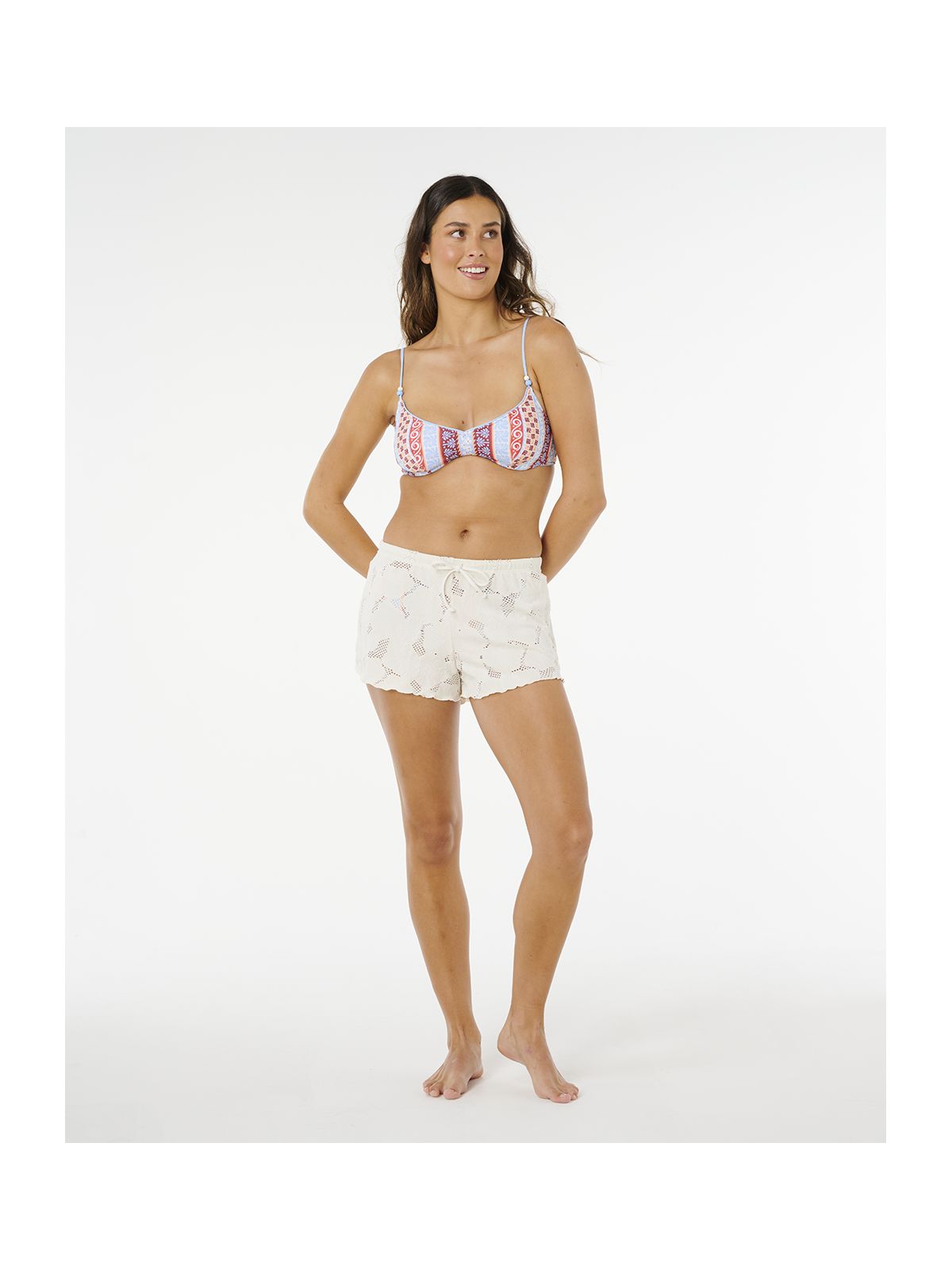 Boardshorty damskie RIP CURL Oasis Swim Short beżowe
