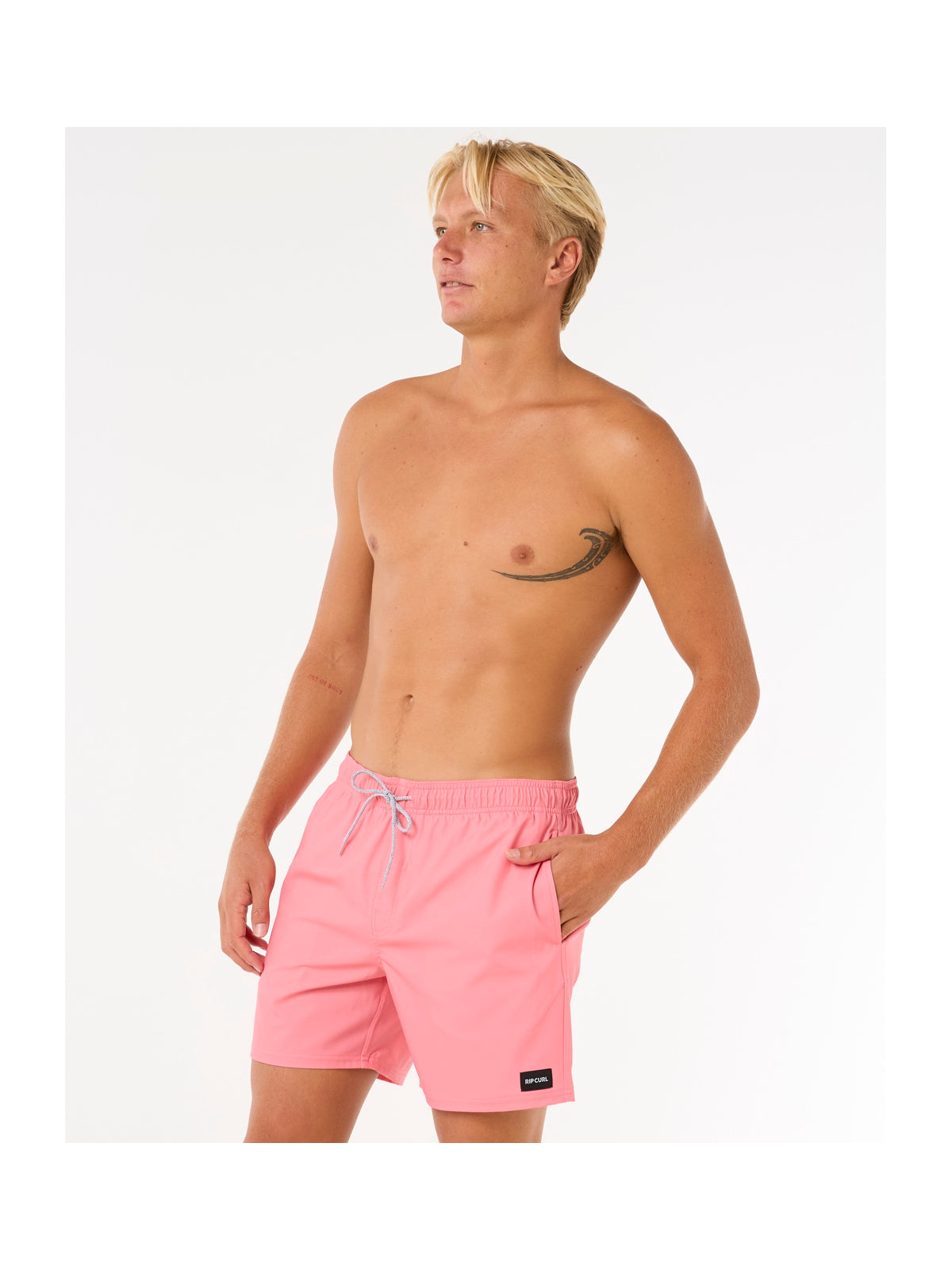 Szorty kąpielowe męskie RIP CURL Daily Volley różowe