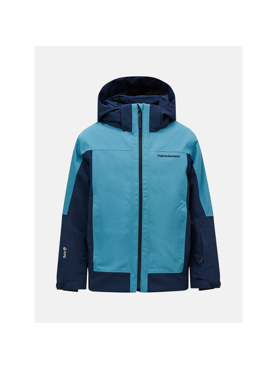 Dziecięca Kurtka narciarska Peak Performance Jr Rider Tech Insulated J zielona - Adventure Sports

