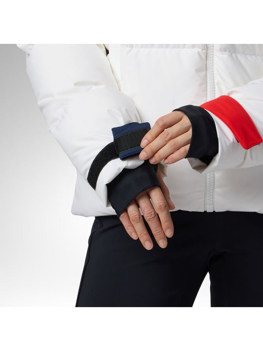 Kurtka narciarska damska ROSSIGNOL W Jcc Allsnow Down Ski Jacket biała
