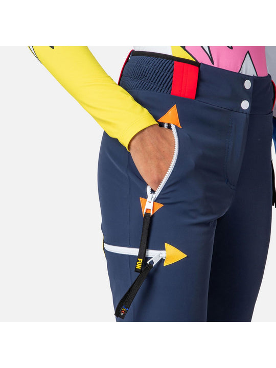Spodnie narciarskie damskie Rossignol W Pilot Str Pant niebieski - Adventure Sports
