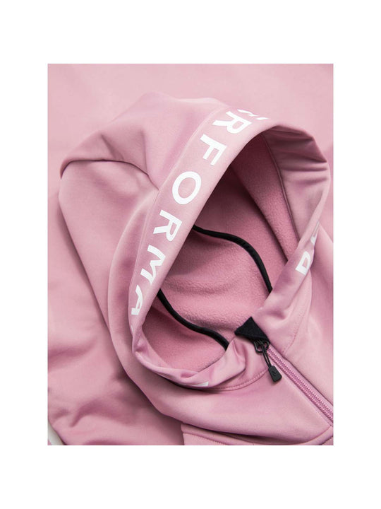 Bluza Peak Performance W Rider Zip Hood brązowy - Adventure Sports
