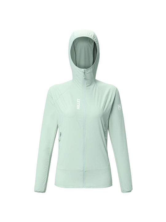 Kurtka damska MILLET Kamet Xcs Light Hoodie W pastelowy zielony
