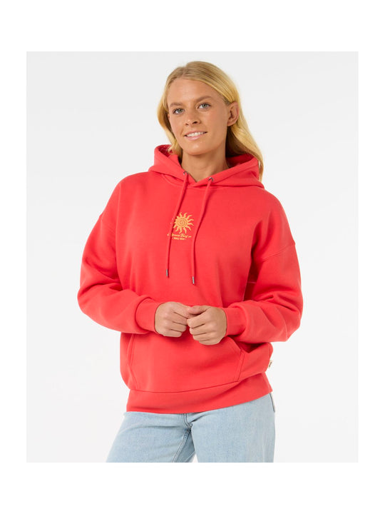 Bluza RIP CURL Cala Heritage Hood czerwony
