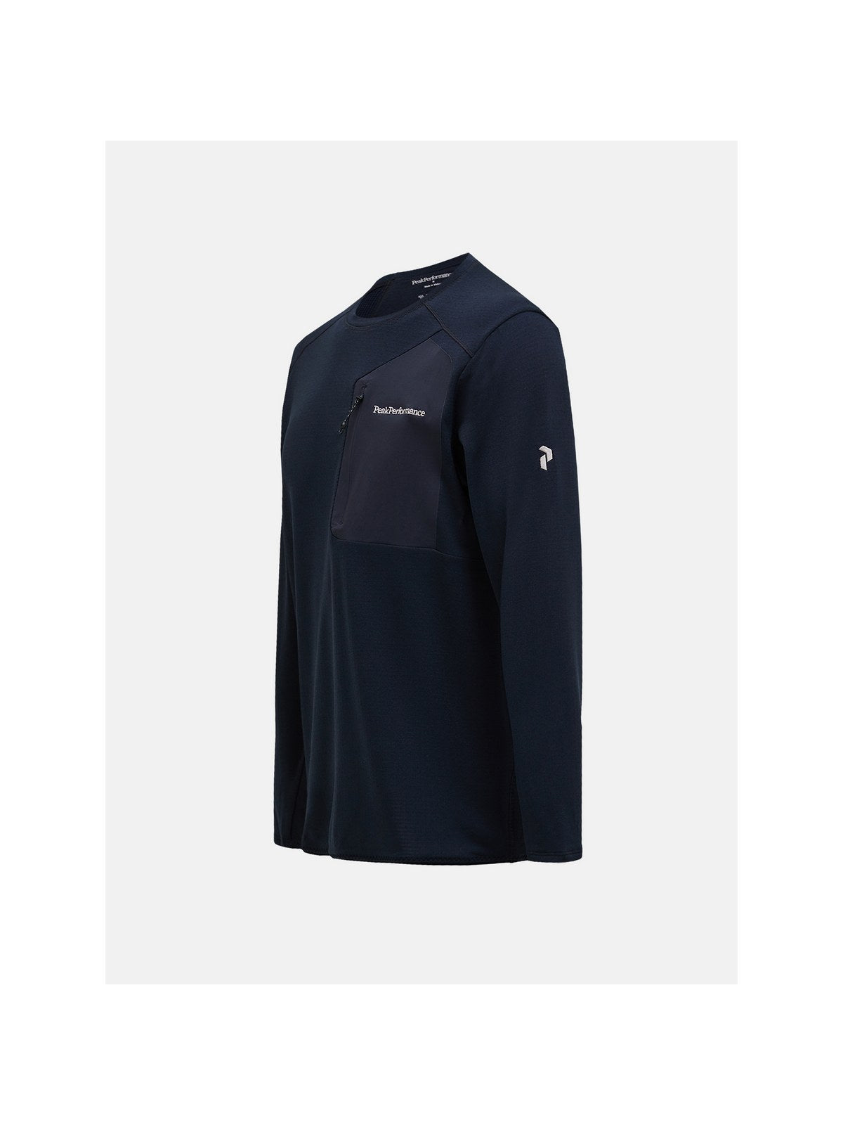 adventuresports bluza-peak-performance-m-freelight-polartec-grid-crew-czarny-g80161010-050 tyl