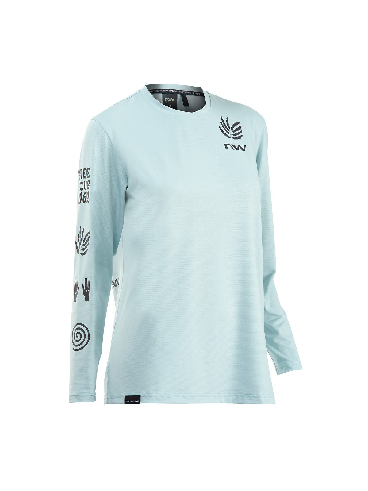 Koszulka rowerowa NORTHWAVE Xtrail Woman - niebieski - Adventure Sports
