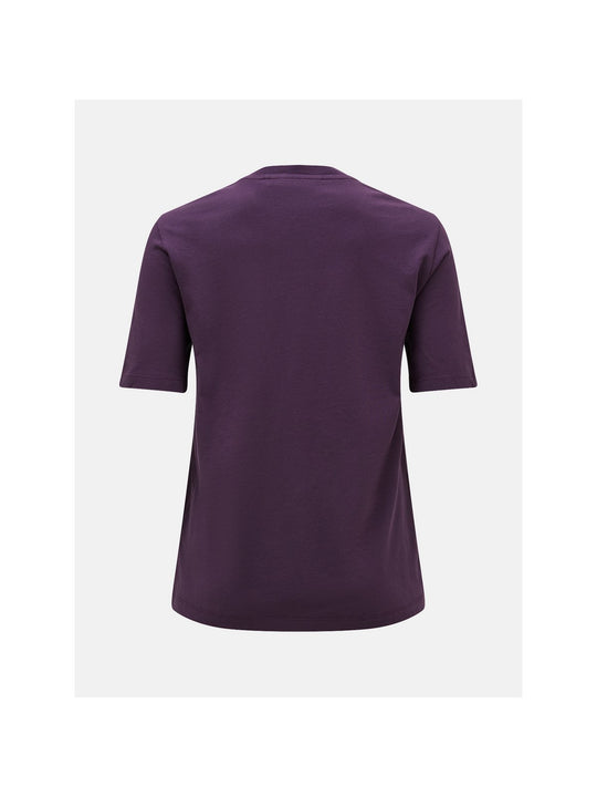 Koszulka Peak Performance W Original Small Logo Tee fioletowy - Adventure Sports
