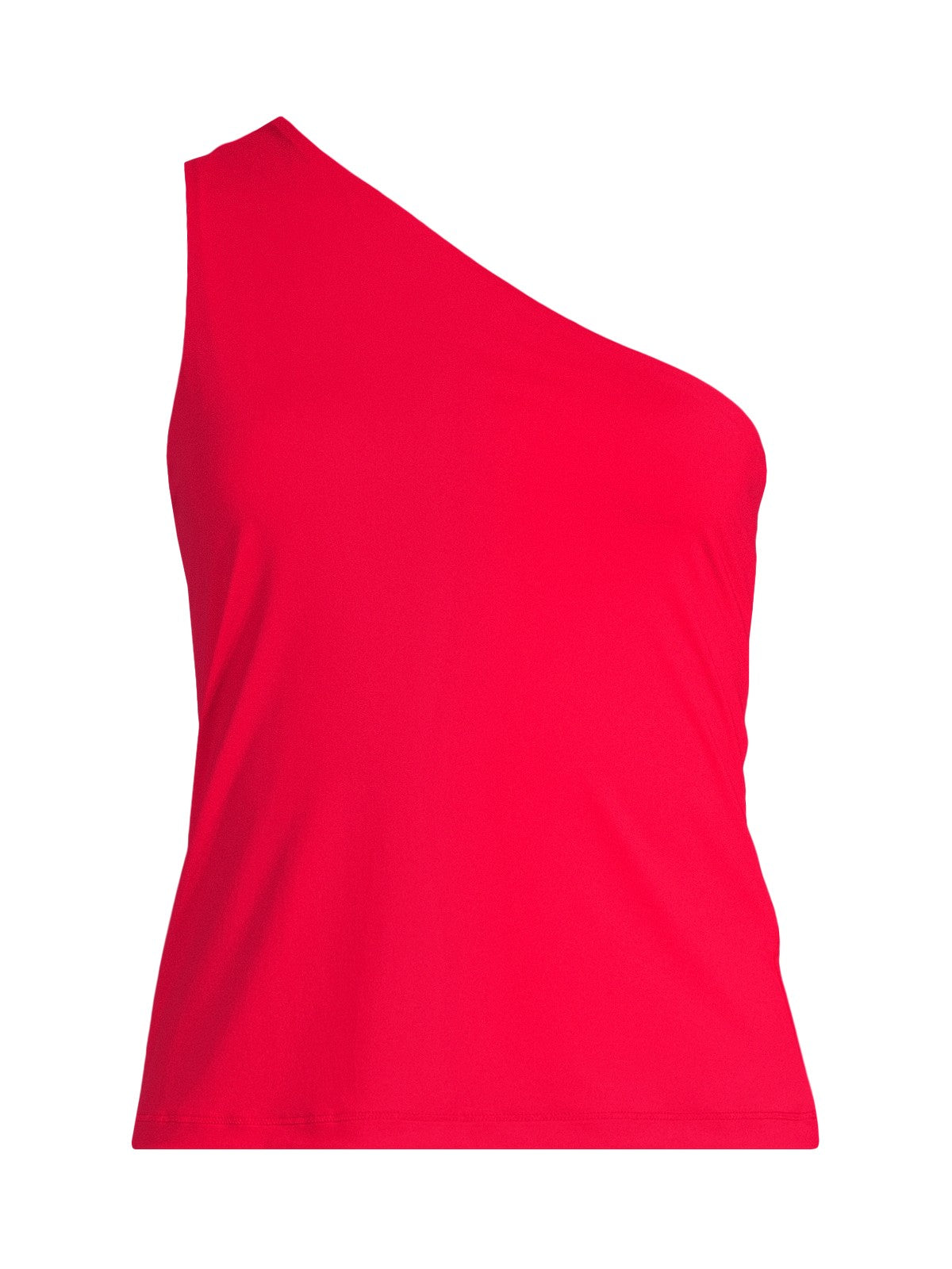 Koszulka treningowa damska CASALL One Shoulder Bra Tank kolor czerwony