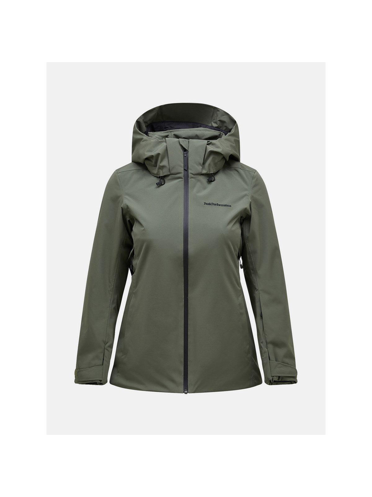 Kurtka narciarska Peak Performance W Anima Jacket zielony - Adventure Sports