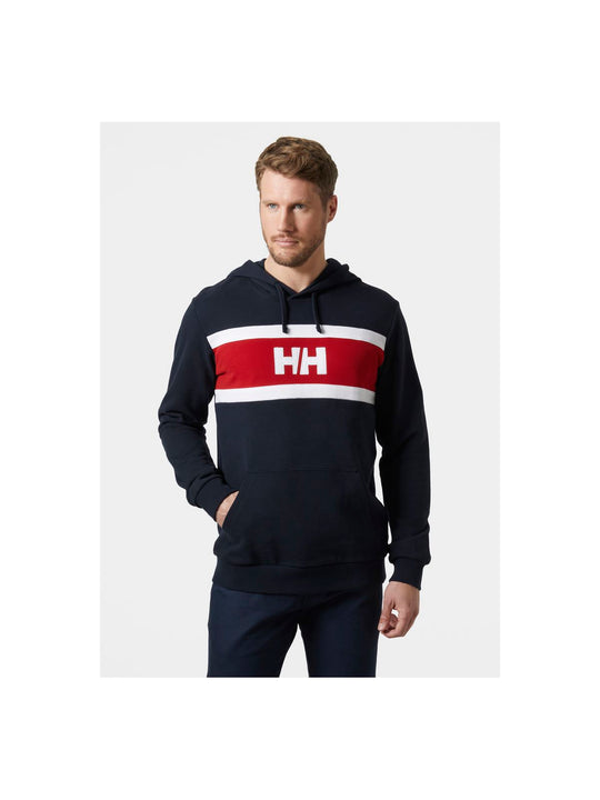 Bluza HELLY HANSEN Salt Cotton Hoodie granatowy - Adventure Sports
