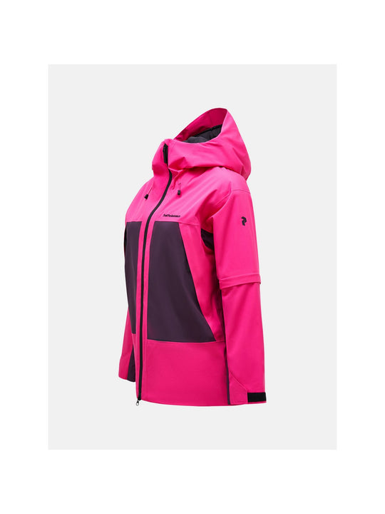 Kurtka na narty damska Peak Performance W Edge Insulated Jacket fioletowy - narciarska - Adventure Sports
