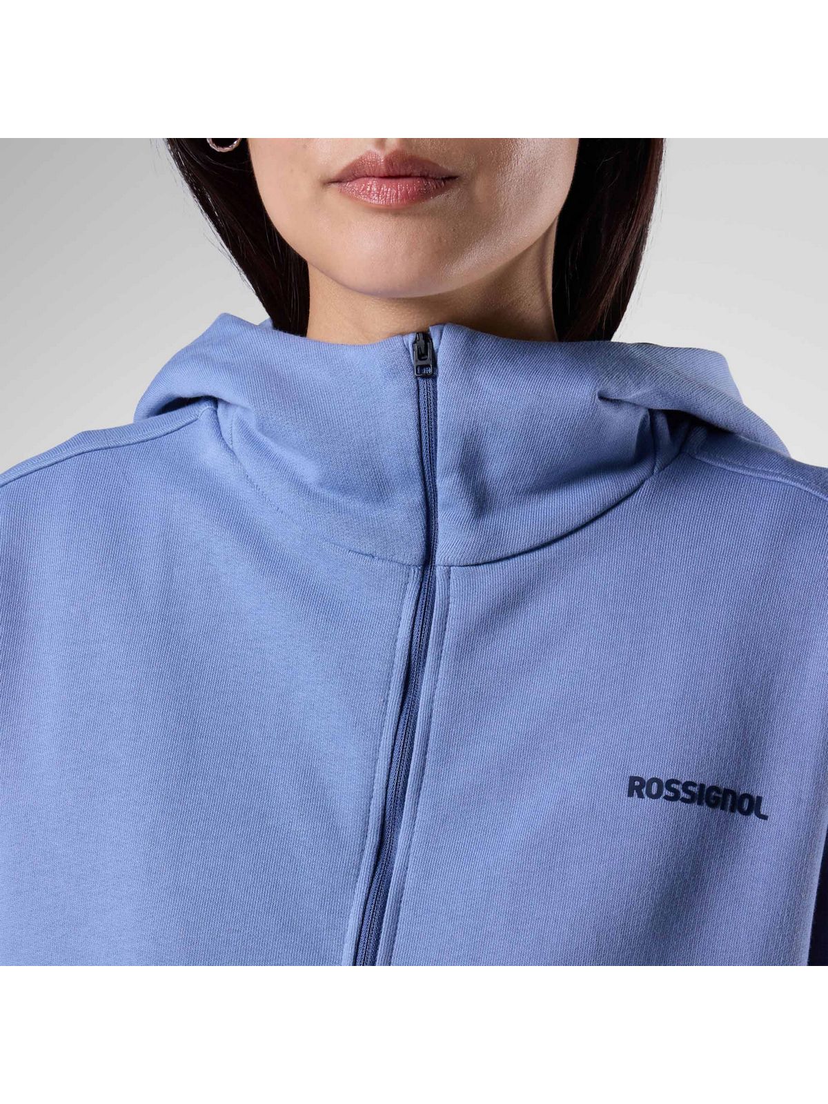 Bluza damska ROSSIGNOL W Logo Fzh fioletowa