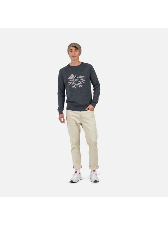 Sweter Rossignol Alpine Half Zip szary - Adventure Sports
