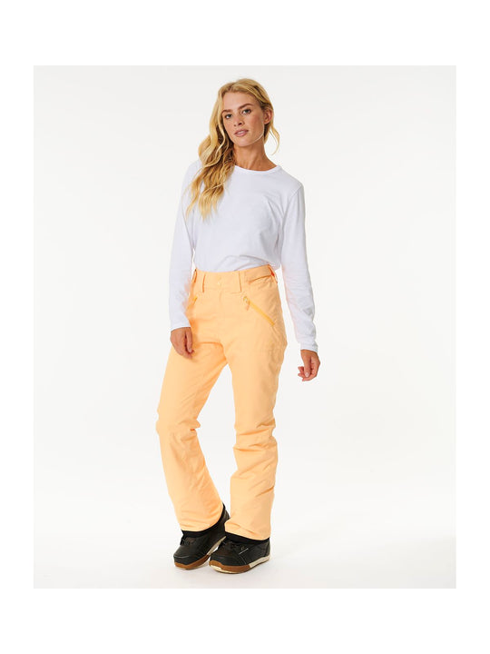 Spodnie narciarskie RIP CURL Rider High Waist Pant 10K/10K pomarańczowy - Adventure Sports
