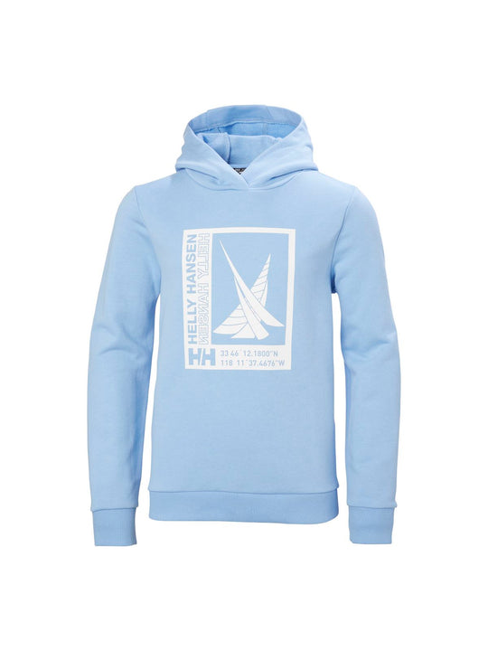 Bluza dziecięca dresowa HELLY HANSEN Jr Port Hoodie niebieski - Adventure Sports
