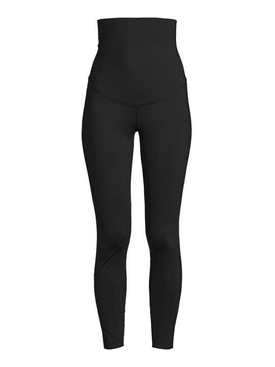Legginsy treningowe damskie CASALL Essential Maternity Tights kolor czarny

