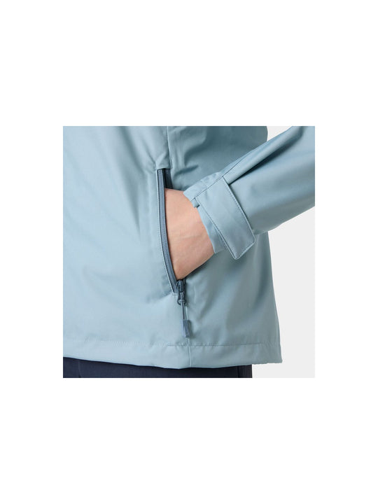 Kurtka damska żeglarska HELLY HANSEN W Crew Hooded Jacket 2.0 niebieska
