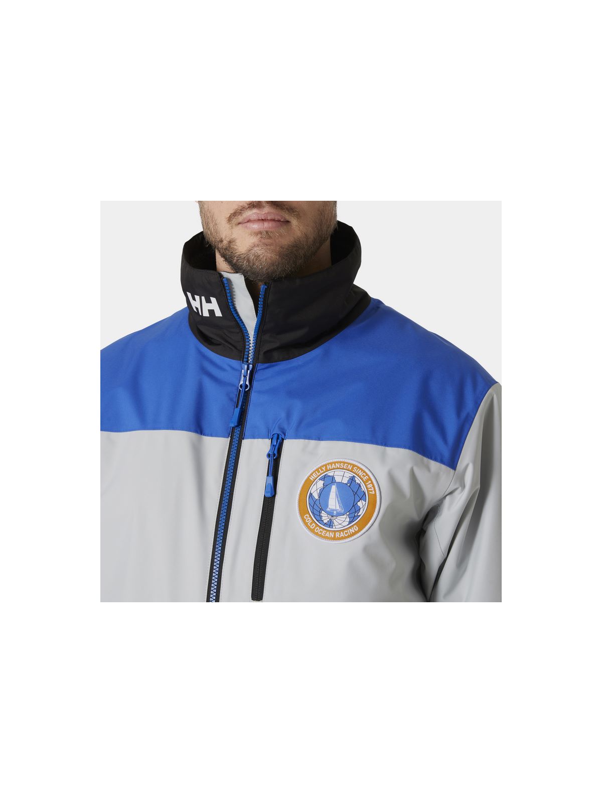 Kurtka męska Helly Hansen Arctic Ocean Crew Midlayer szary - Adventure Sports