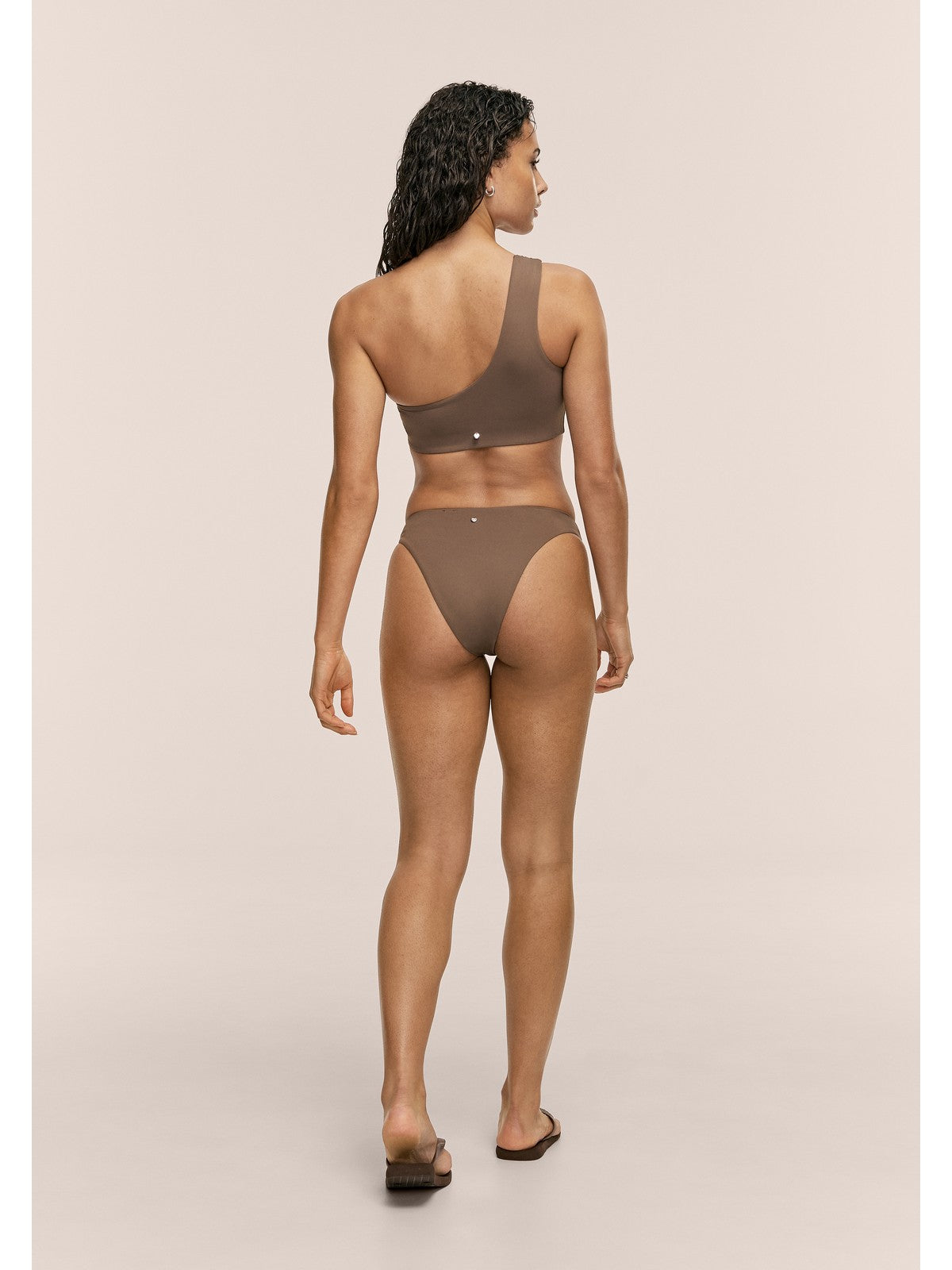 Majtki kąpielowe CASALL Twist Bikini Breif kolor zielony