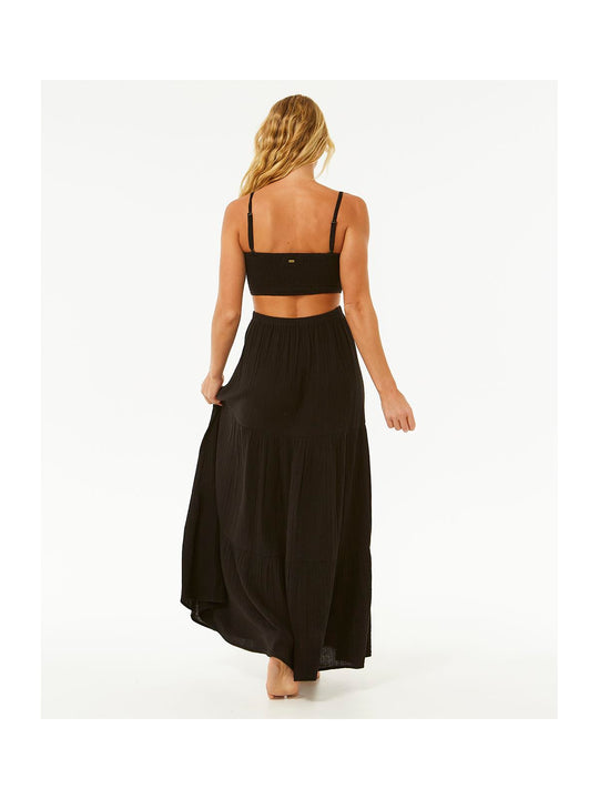 Sukienka RIP CURL Premium Surf Maxi Dress czarny - Adventure Sports

