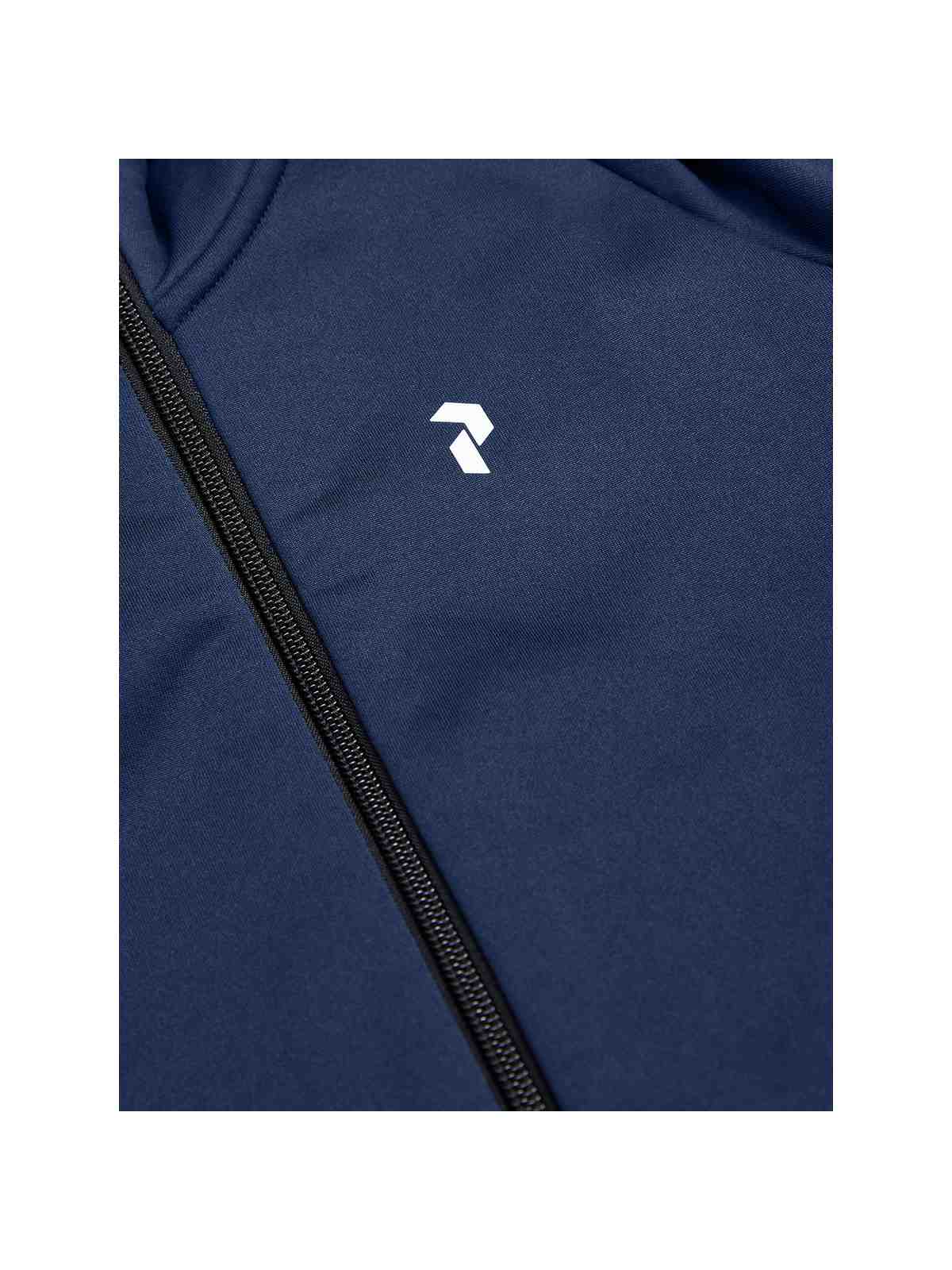 Bluza Peak Performance Jr Rider Zip Hood granatowy - Adventure Sports