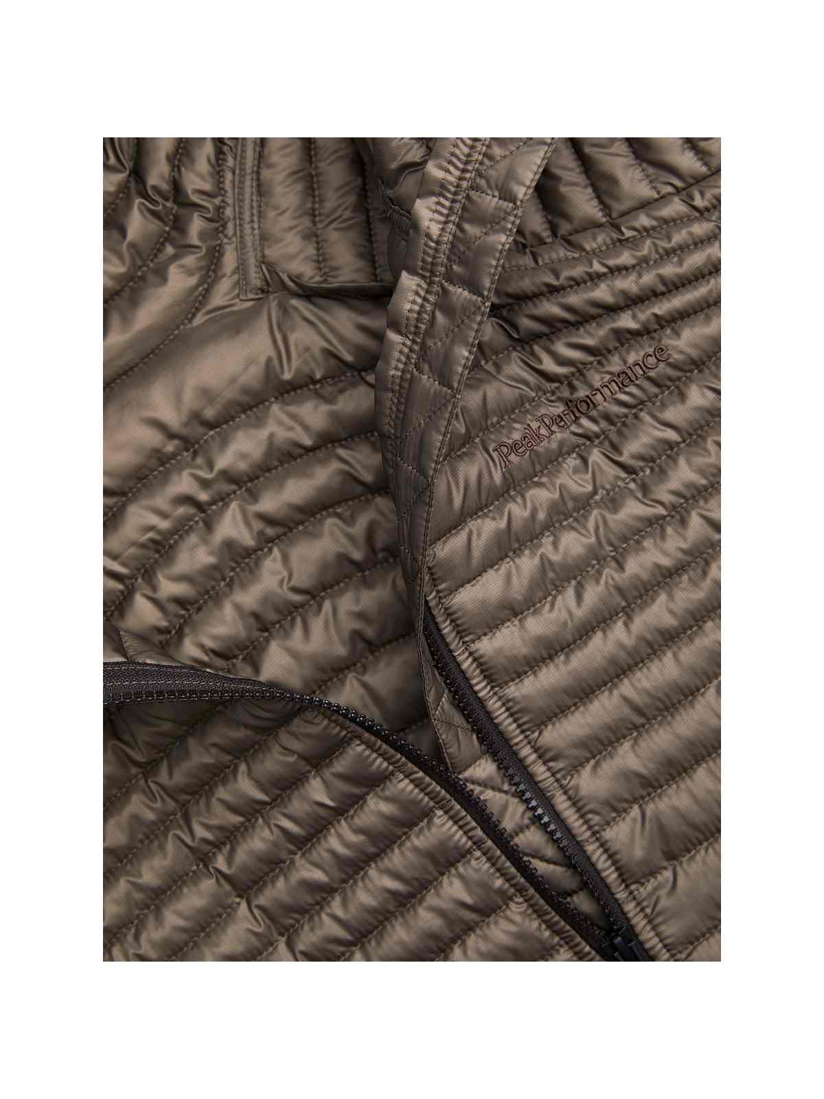 Kurtka męska PEAK PERFORMANCE Monolight Insulated Hood Jacket brązowa