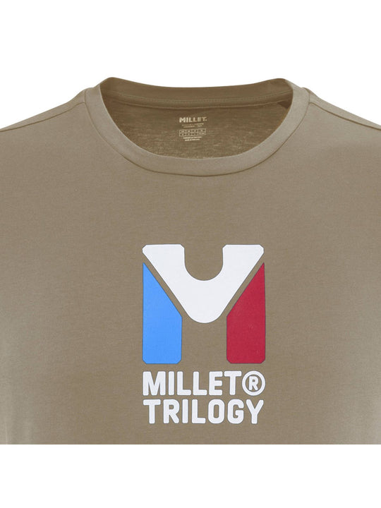 Koszulka męska MILLET Chamonix Tri Ts Ss M beżowa
