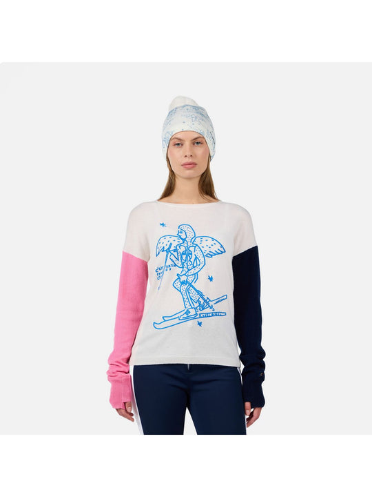 Sweter damski ROSSIGNOL W JCC SIGNAL RN niebieski
