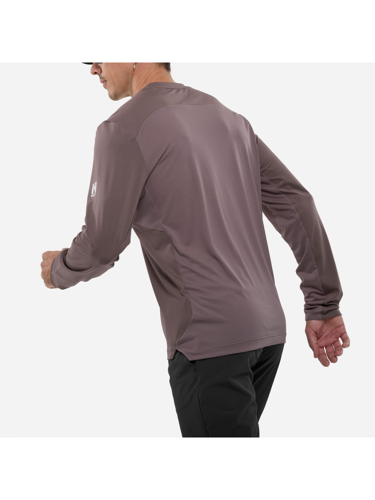 Koszulka męska MILLET Intense Ts Ls M fioletowa śliwkowa