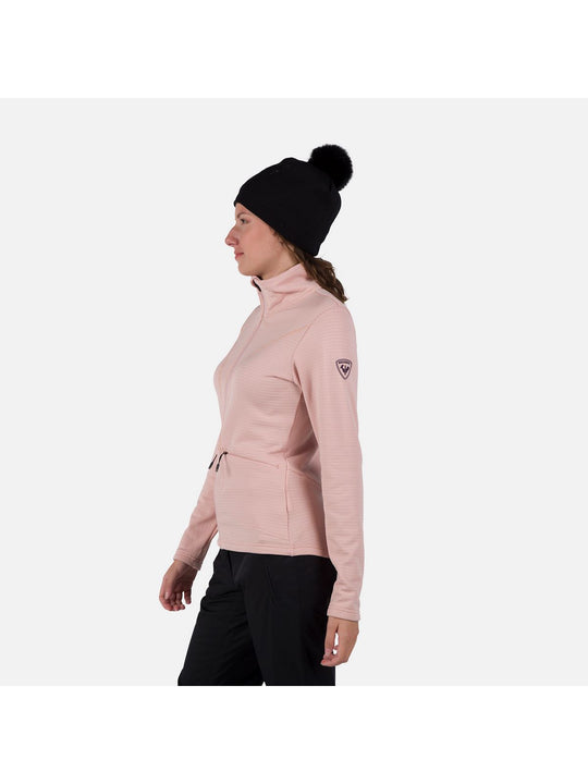 Bluza Rossignol W Blackside Fleece Fz różowy - Adventure Sports
