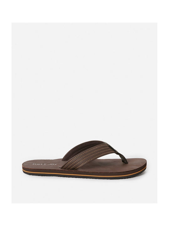 Klapki RIP CURL Revival Leather Open Toe brązowy - Adventure Sports
