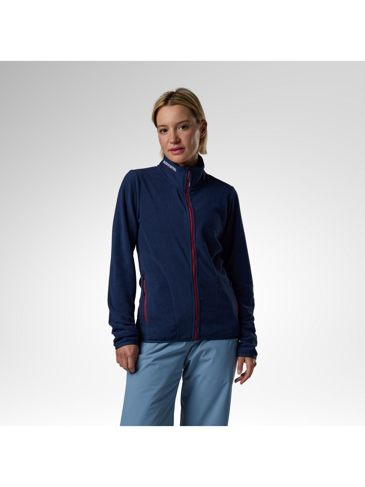 Bluza damska ROSSIGNOL W Polar Fleece Jacket niebieska