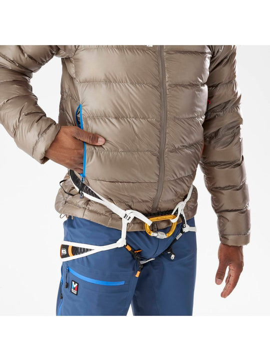 Puchowa kurtka alpinistyczna damska MILLET M Tri Icon Down Hd beżowy - Kurtka - Adventure Sports

