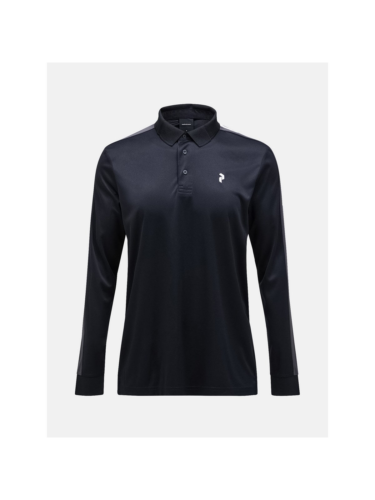 Koszulka PEAK PERFORMANCE Player Longsleeve Polo Men czarny - Adventure Sports