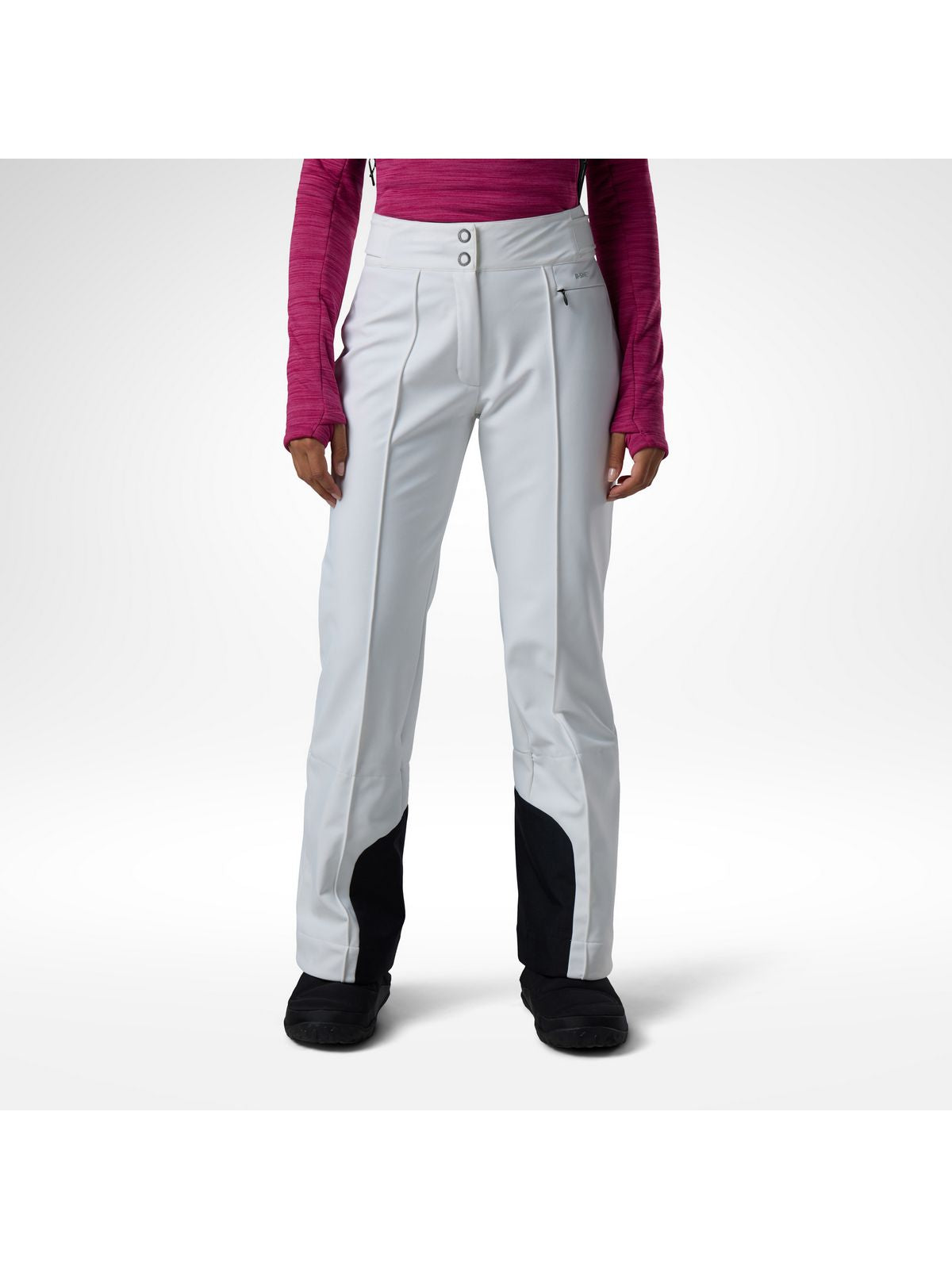 Spodnie narciarskie damskie ROSSIGNOL W Resort Softshell Pant białe