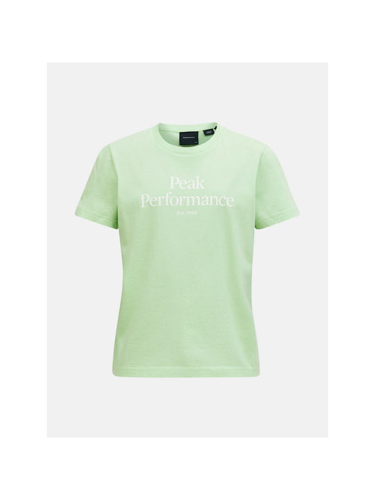Koszulka PEAK PERFORMANCE Original T-Shirt Junior zielony - Adventure Sports
