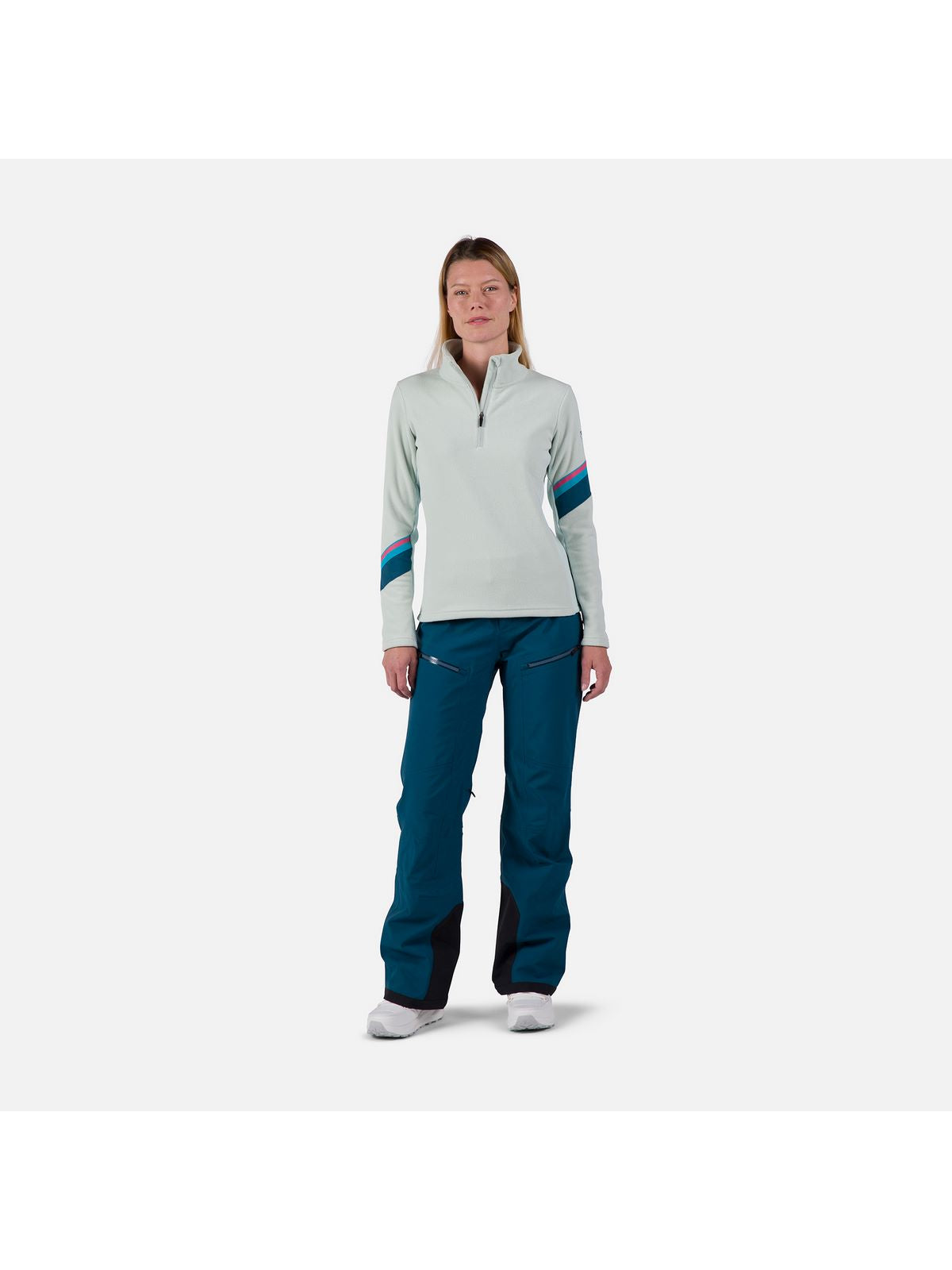 Bluza damska ROSSIGNOL W Strawpile Fleece Hz szara