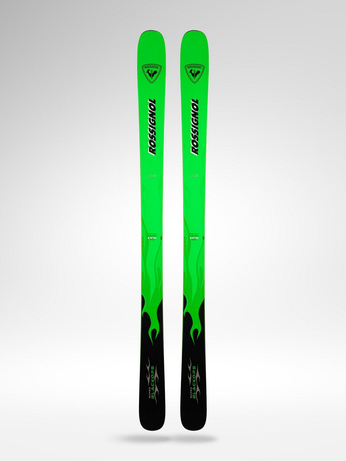 Narty ROSSIGNOL Super Blackops Open + wiązania LOOK Pivot 2.0 15 Gw B105 Super Green