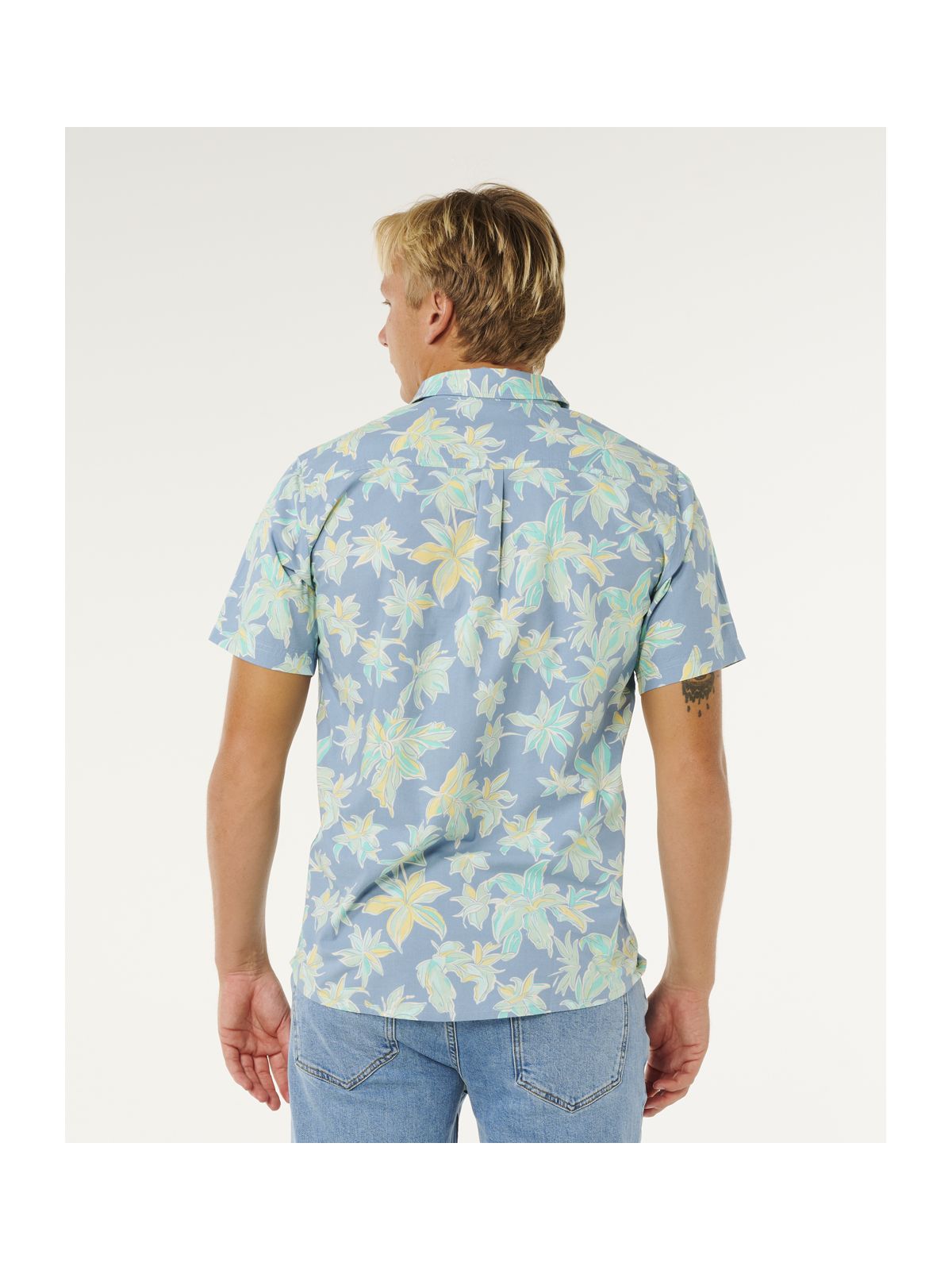 Koszula męska RIP CURL Sessions S/S Shirt niebieska